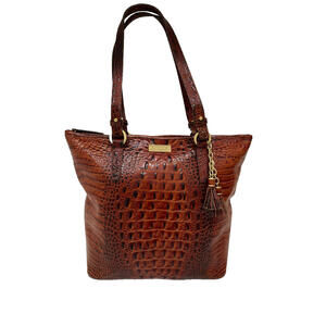 Brahmin Asher Tote in Pecan - EUC